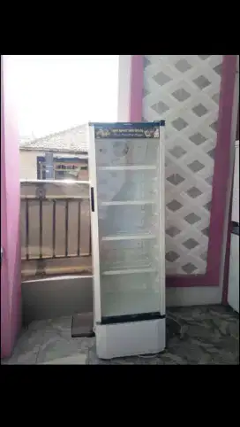 Jual showcase / kulkas pendingin ukuran tinggi 170 cm normal no minus
