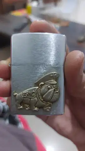 Zippo emblem timbul usmc army
