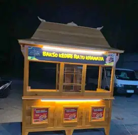 Gerobak mie ayam bakso joglo & costum!!