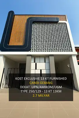 Kost Exclusive Candi Gebang dekat UPN/AMIKOM/UGM