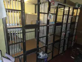 Dijual kandang kucing 9 kamar atau pintu