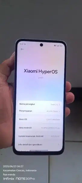 Redmi  12  resmi  8+8/256 mlus hp cas biasa