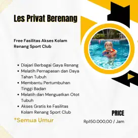 Les Privat Matematika, Gitar, Coding, dan Renang untuk Semua Usia