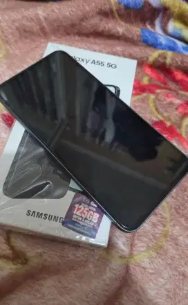 DiJual SAMSUNG A55 8/256GB Second Like New