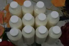 susu kambing etawa murni 100% non campuran 1 liter botol 250ml manteb