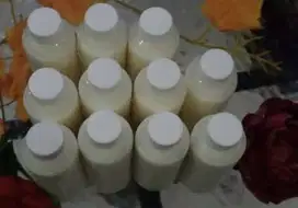 susu kambing etawa murni 100% 1 liter botol 250ml berkhasiat tinggi ok