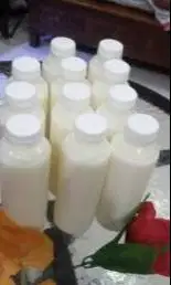 susu kambing etawa murni 100% 1 liter botol 250ml berkhasiat tinggi ok