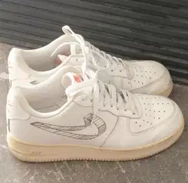 Sepatu Nike Air Force 1 Full White