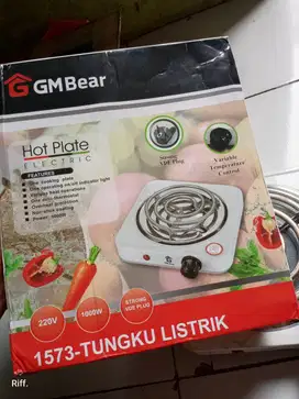 Kompor listrik 1 tungku, belum pernah dipakai 1000 WAT
