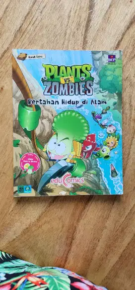 Buku sains anak plants vs zombies
