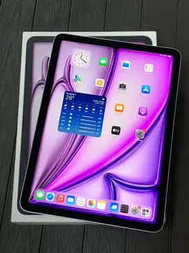 iPad Air 11 inci 128gb M2 Wifi Purple Garansi iBox Aktif Fullset Ori