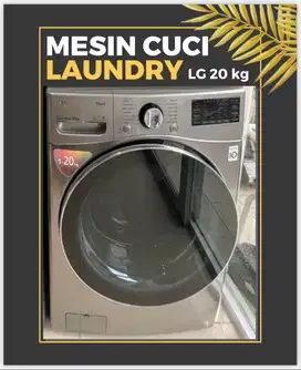 Dijual Mesin Cuci LG kapasitas 20 kg