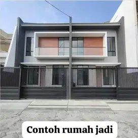 Jual rumah baru minimalis panjang jiwo permai dekat tenggilis prapen