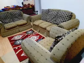 Sofa mewah berat kain tebal