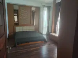 Rumah tinggal cluster mewah siap huni furnish with pool KBP sewa murah