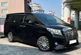 2017 Alphard 2.5G Record ATPM Km 52rb B Ganjil Pjk Jan 2026 Otr KREDIT