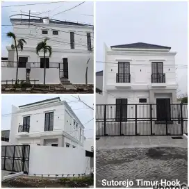 Dijual rumah baru gress American style di sutorejo timur hook