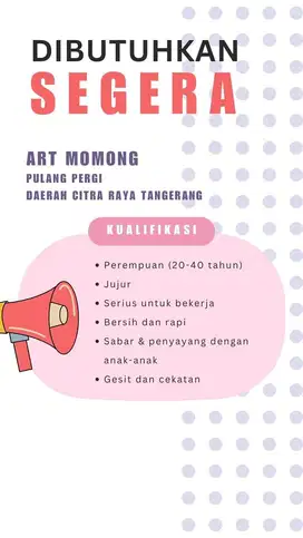 LOWONGAN ART PP