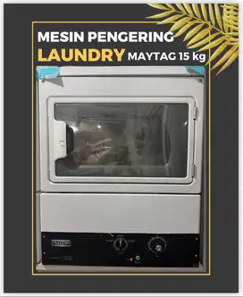 DIJUAL MESIN PENGERING LAUNDRY KAP. 15 kg