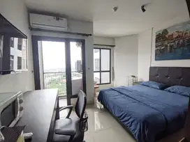 Murah disewakan apartemen studio full furnis, nyaman & strategis nego