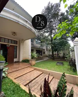 Rumah Pondok Indah. LT.1229/LB.852. 2lt. 6BR. 6Bath. SHM. Harga 50M