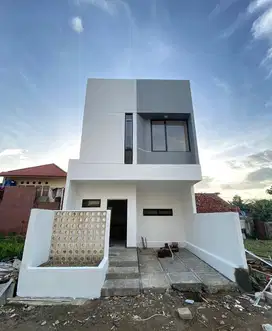 Hunian 2 Lantai Siap Akad Lokasi Cilodong Nempel Jalan Raya Kalimulya