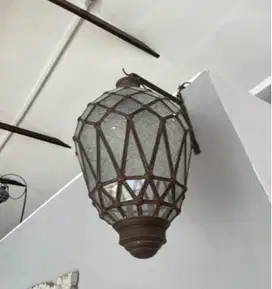 Lampu Gantung Antik Kaca