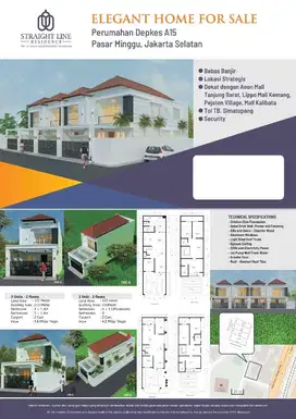 RUMAH DIJUAL PASAR MINGGU JAKARTA SELATAN