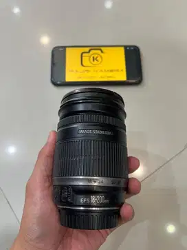 Lensa canon 18 200mm