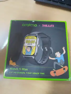Oraimo x Tahilalats Smartwatch 5 Max OSW-804 Large Screen 2.01'