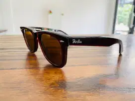 Kacamata rayban lensa cokelat