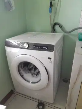 Samsung Mesin cuci front load 9kg wifi ecobubble