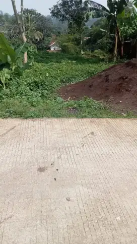 Jual Tanah Siap bangun pinggir jalan desa Area Ciapus Banjaran