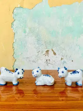 Jual Hiasan Sapi Keramik