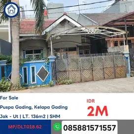 RUMAH KELAPA GADING TERMURAH CASH ONLY