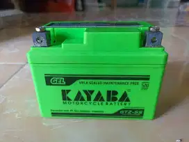 Aki Kayaba GTZ-5S Baru ndk jadi pake