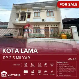 Rumah Bagus Terawat Lokasi Strategis Selangkah Menuju Stasiun Kota Lam