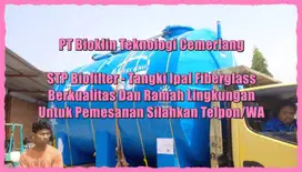 Ipal Fiber - tangki stp - ipal domestik - stp bio - stp biofilter