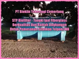 stp biofilter - tangki ipal- stp fiberglass - tangki fiber  stp