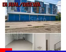 Dijual dan Disewakan Ruko 2 Lantai Strategis di Raya Balongbendo Krian