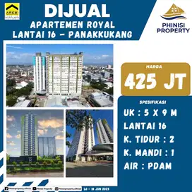 Apartemen 2BR Murah di Royal Apartment Panakkukang