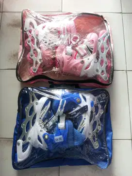 Mainan anak sepatu roda power