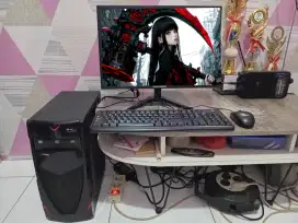 PC GAMING DESIGN + LCD + RAM 8 GB + VGA 1 GB + HD 500 GB + GAMES APP