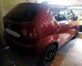 Jual Suzuki Ignis tipe GX AT AGS 2019 Merah Hitam