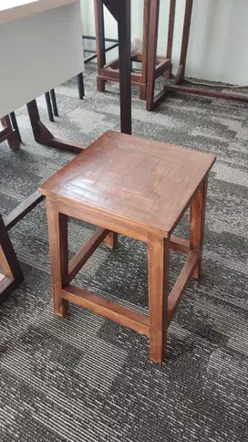 KURSI CAFE / KURSI KAYU / BANGKU CAFE / BANGKU MAKAN