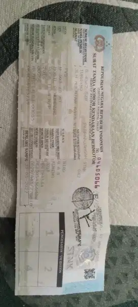 Di Jual Bajaj TVS Tahun 2016, barang mulus