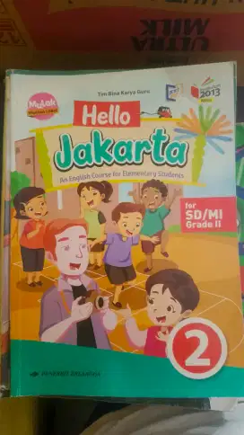 Buku kelas 2 SD Hello Jakarta