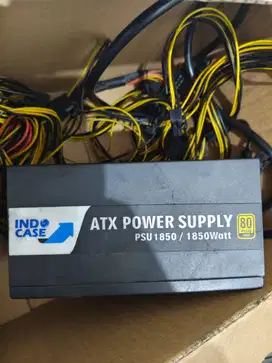PSU indocase POWER SUPPLY 1.850W PURE 80+GOLD