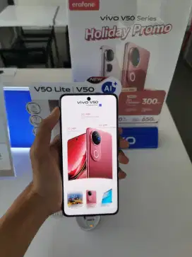 VIVO V50 5G 12/512GB TANPA DP BUNGA 0%