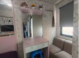 Apartemen Amega Crown Residence Lantai 6, FULL FURNISH, CITY VIEW